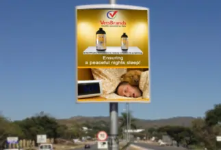 Vets Brand Lamppost correx board